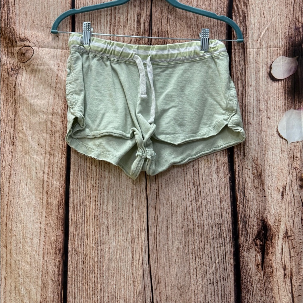 Women's Casual Green Shorts